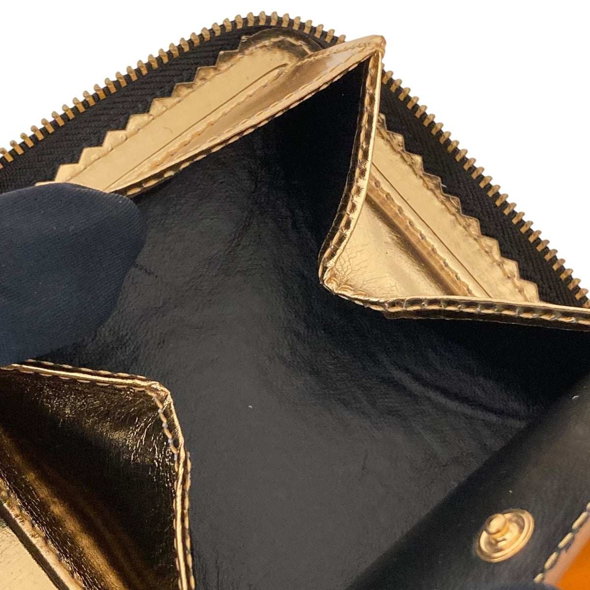 COMME des GARCONS MIRROR INSIDE2つ折り財布SA2100MI 古着・中古-7枚目のアイテム画像
