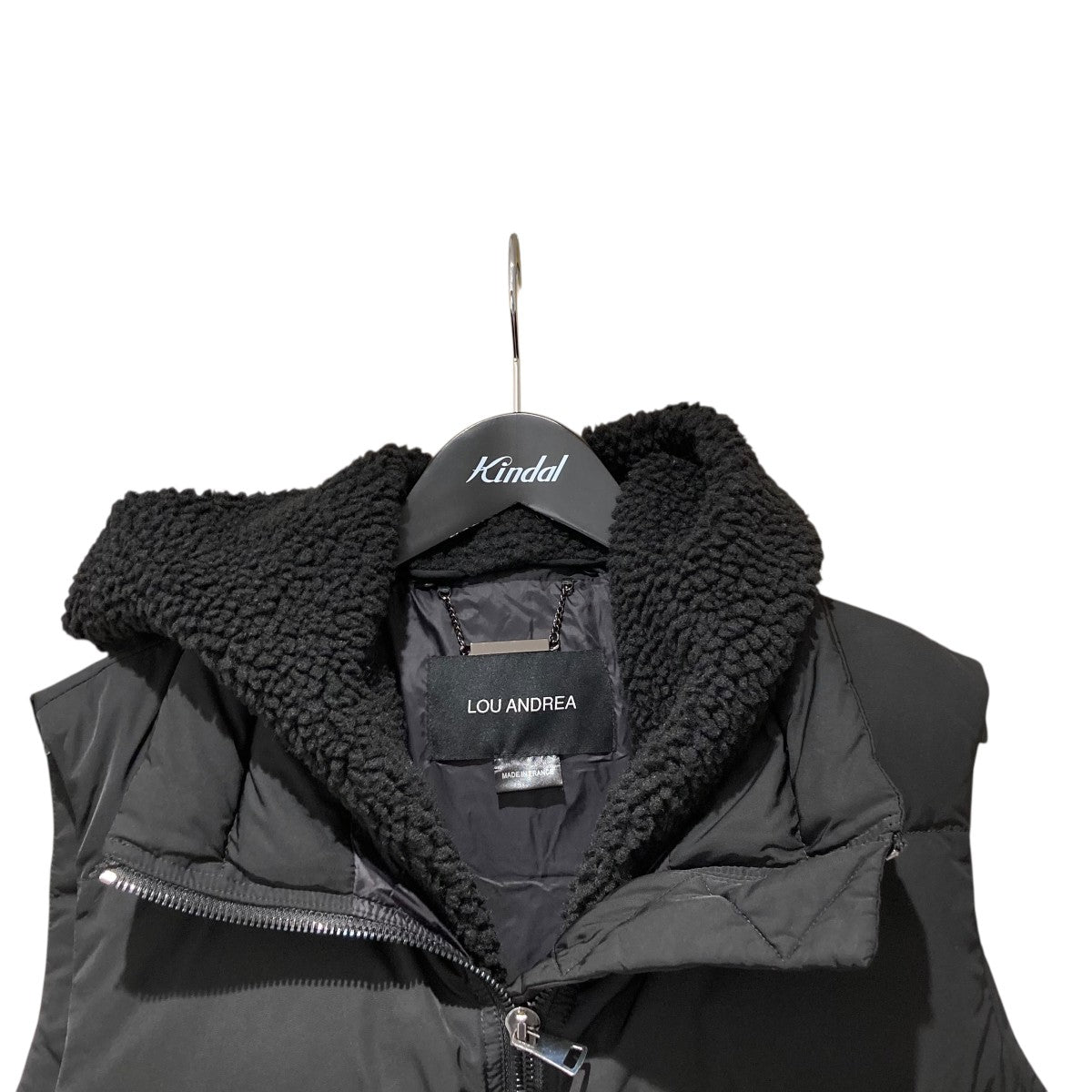 LOU ANDREA(ルーアンドレア) 23AW2WAY DOWN VESTダウンベスト