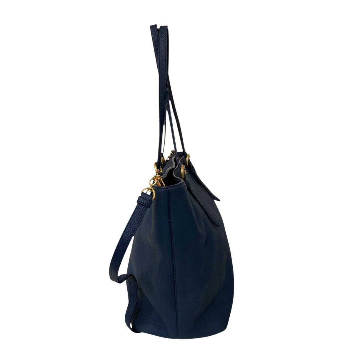 MIU MIU(ミュウミュウ) レザートートバッグRR1905 RR1905 ネイビー