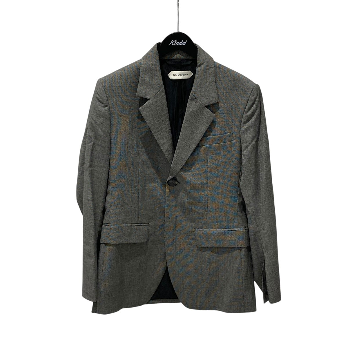 美品 namacheko singl breasted jacket Ssize NAMACHEKO(ナマチェコ) Singl Breasted Jacket 1ボタンテーラード