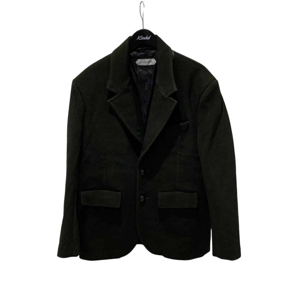 NAMACHEKO(ナマチェコ) テーラードジャケット グリーン サイズ S