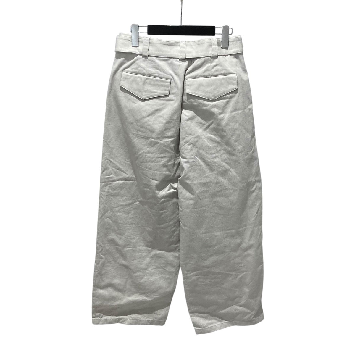 JIL SANDER(ジルサンダー) 23SSベルト付きワイドパンツJ22KA0104