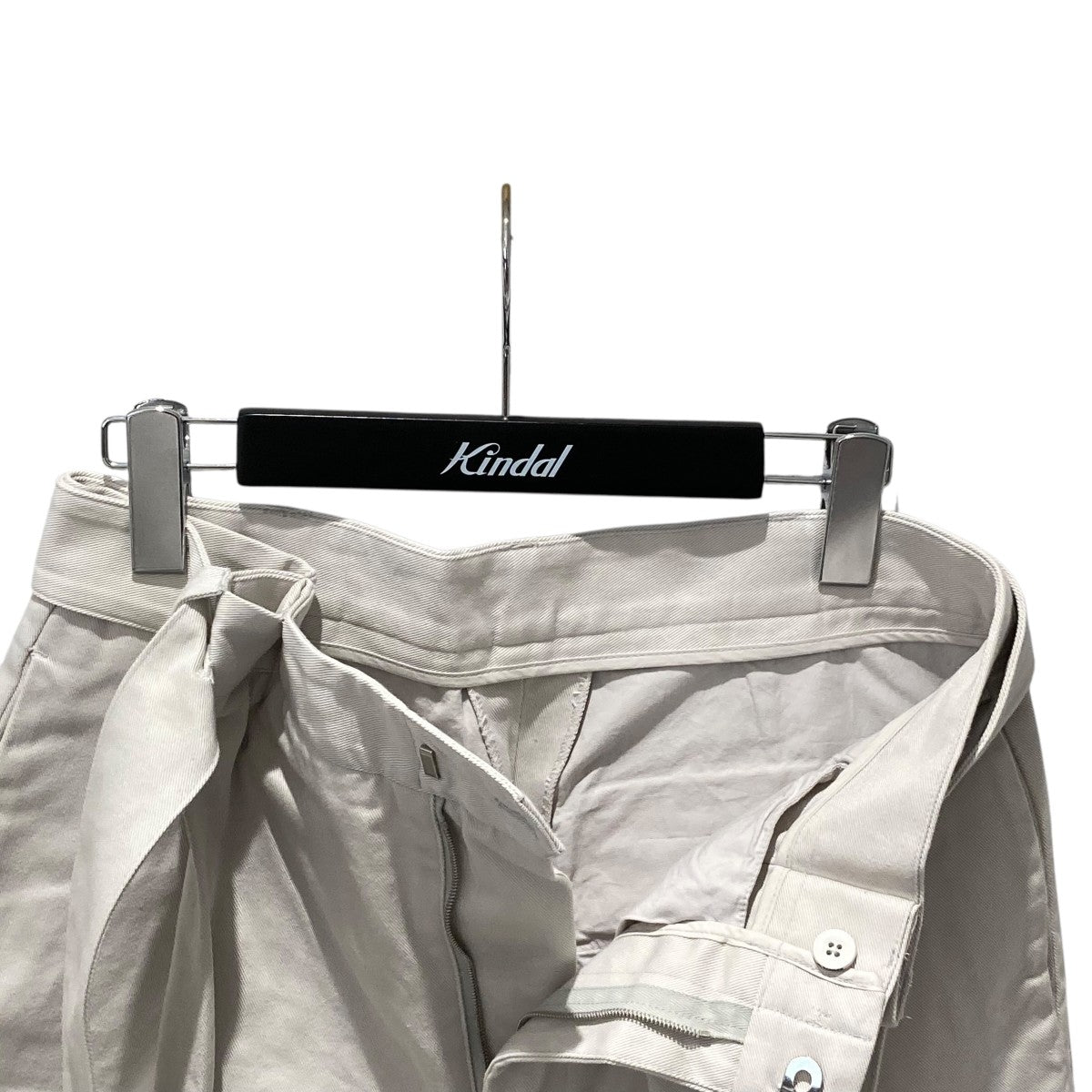 JIL SANDER(ジルサンダー) 23SSベルト付きワイドパンツJ22KA0104