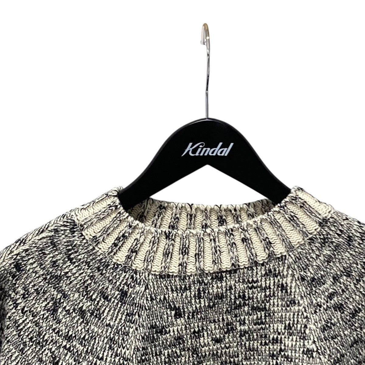 Wool Cotton melange dolman sweaterクルーネックニットS22AW-KN05
