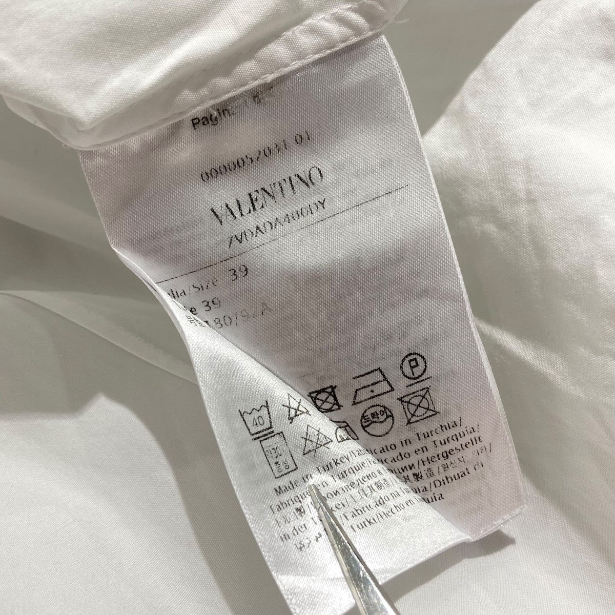 VALENTINO 長袖シャツ7VDADA400DY 古着・中古-7枚目のアイテム画像