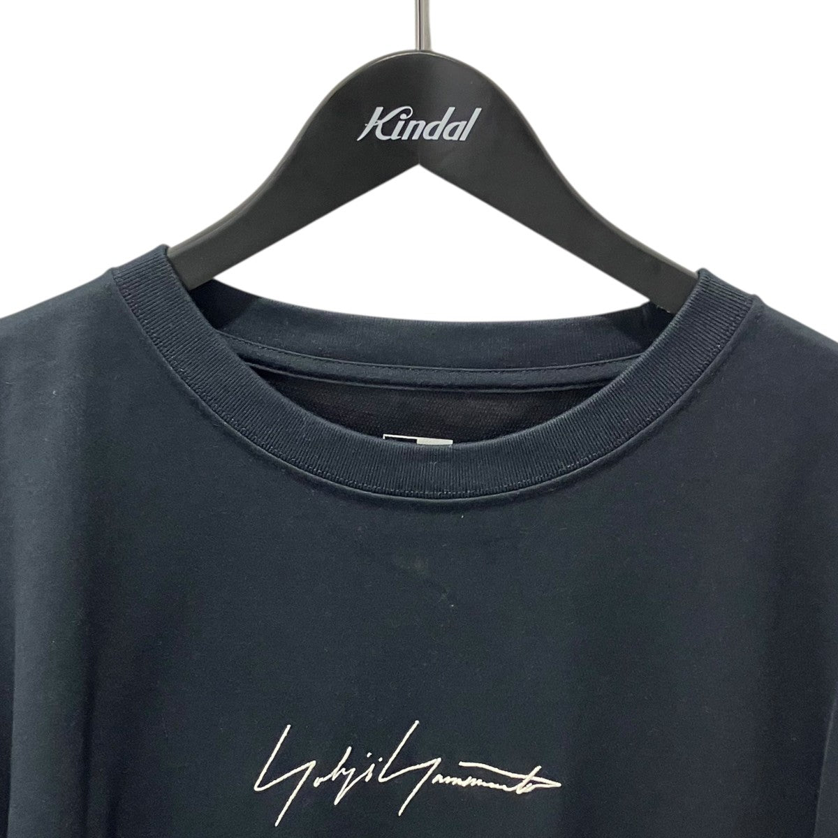 Yohji Yamamoto pour homme×New Era × NEW ERA ROUND HEM SHORT SLEEVES TEETシャツHG-T95-996 古着・中古-3枚目のアイテム画像