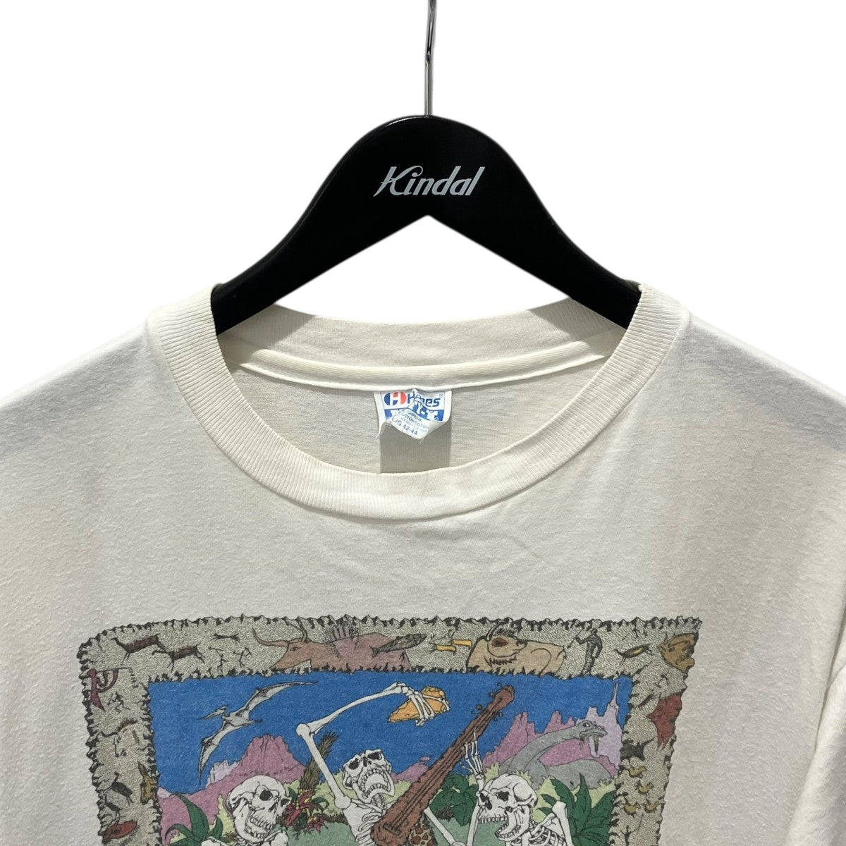 Hanes 90s Grateful Dead Bone Headz スカルTシャツ 古着・中古-3枚目のアイテム画像