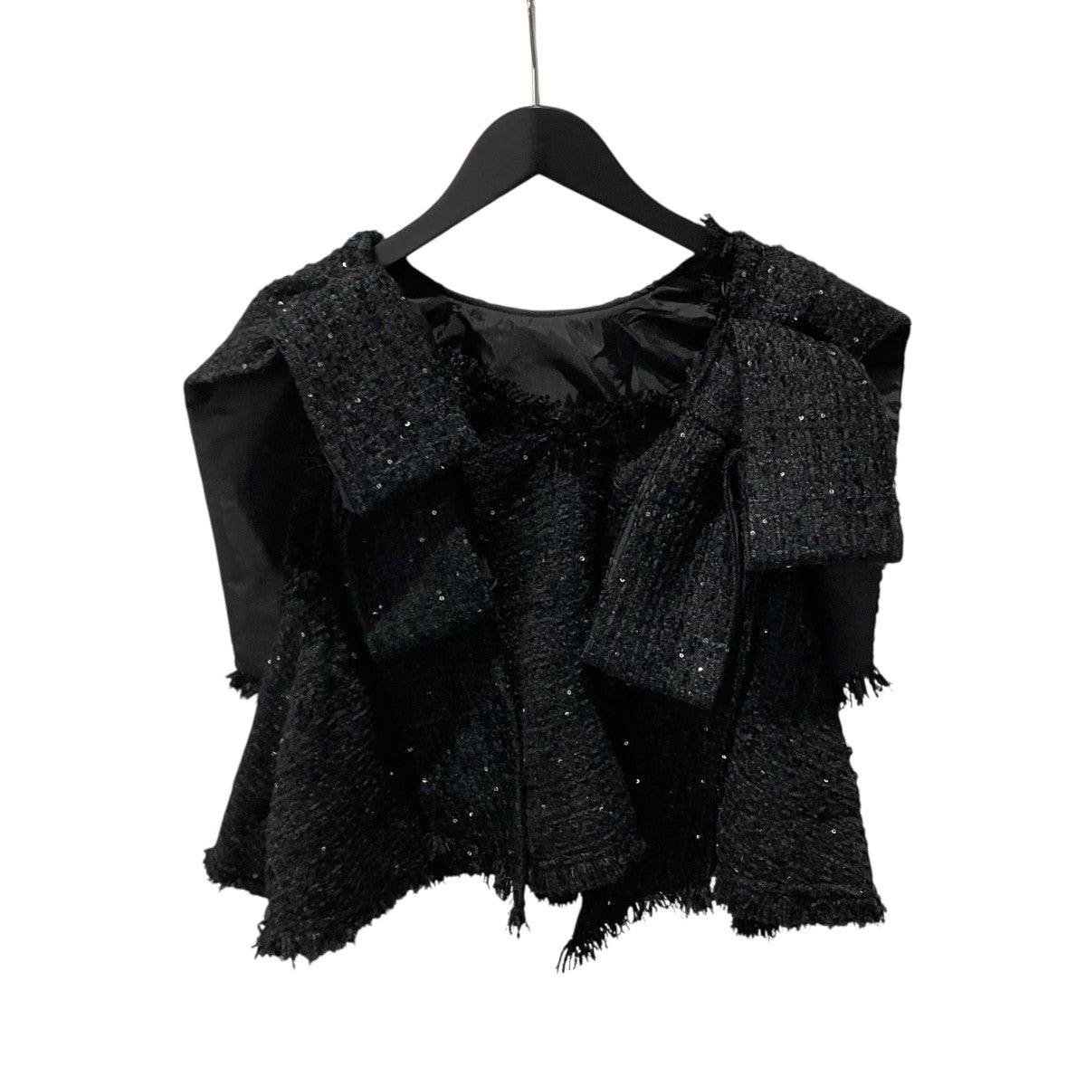 Gypsohila Twinkle Tops BlackNavyノースリーブブラウスGPS-545 古着・中古-2枚目のアイテム画像