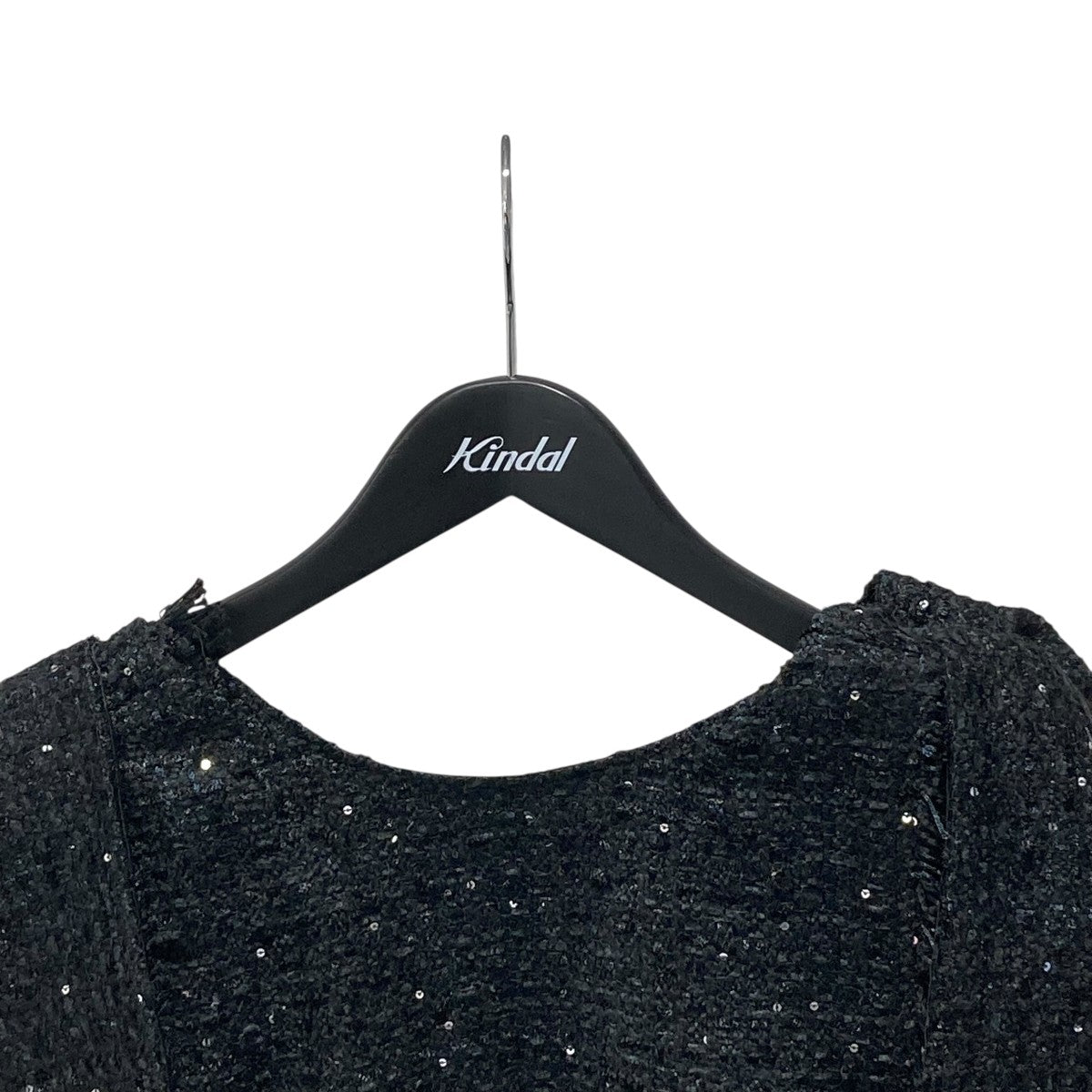 Gypsohila Twinkle Tops BlackNavyノースリーブブラウスGPS-545 古着・中古-3枚目のアイテム画像