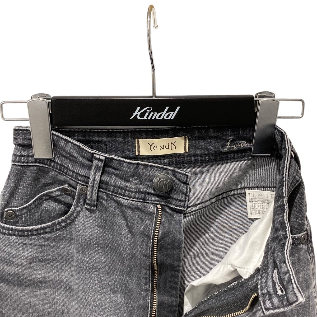 YANUK 24AWカーブテーパード LAURAデニムパンツ57143289 古着・中古-3枚目のアイテム画像