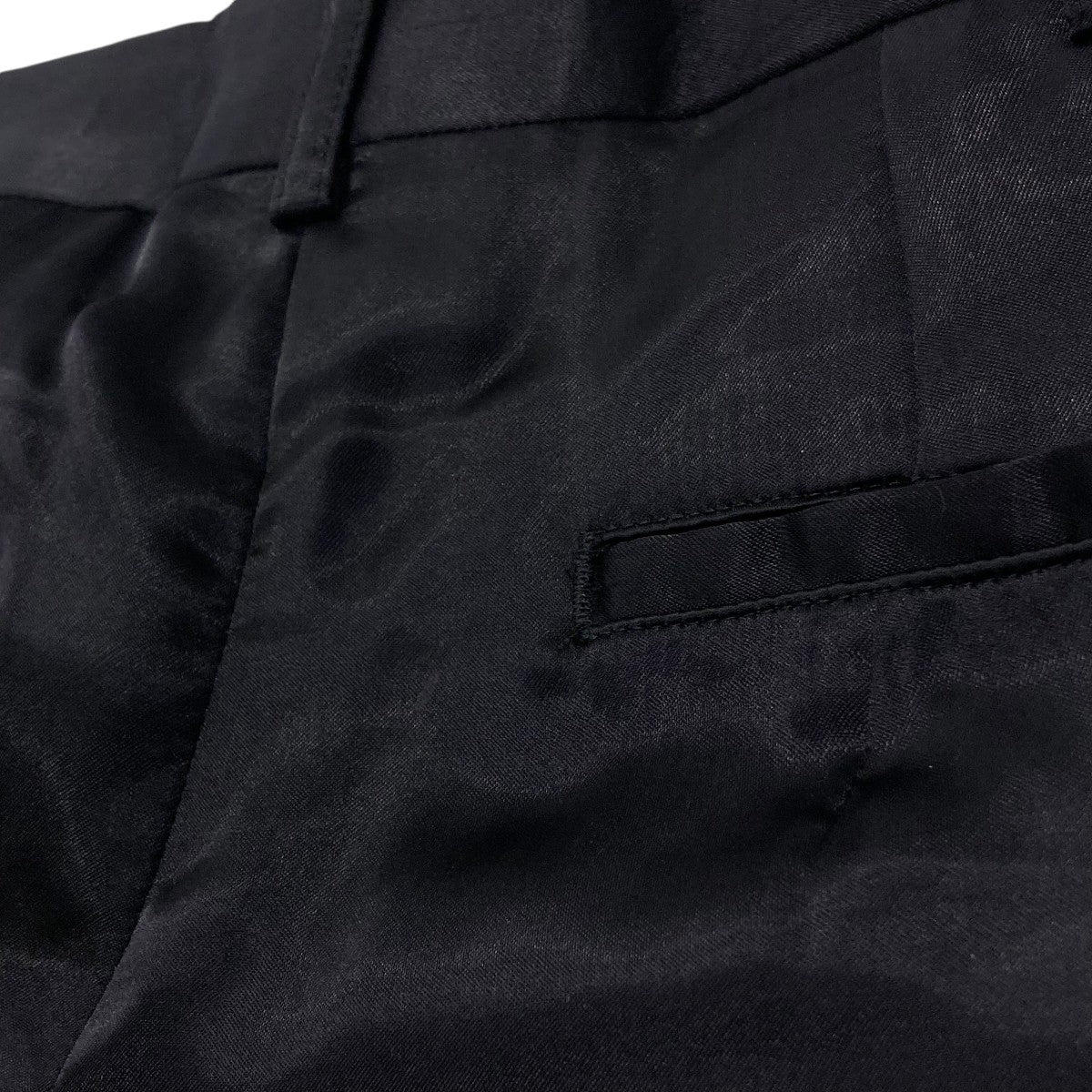 COMME des GARCONS サイドカットアウトキュプラトラウザーパンツGC-P012 古着・中古-8枚目のアイテム画像