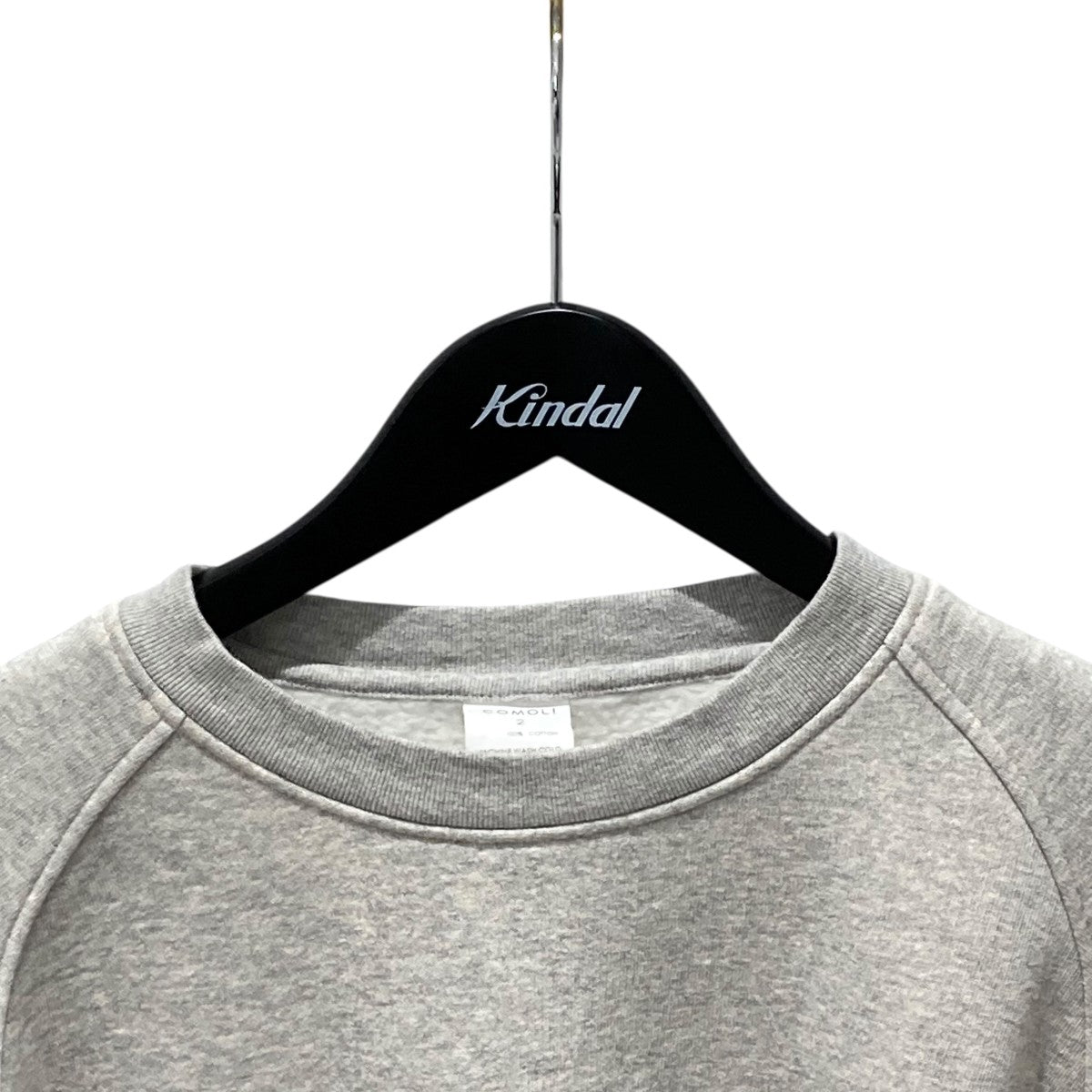 COMOLI(コモリ) コットン裏吊毛クルーネックスウェットU03-05003 U03