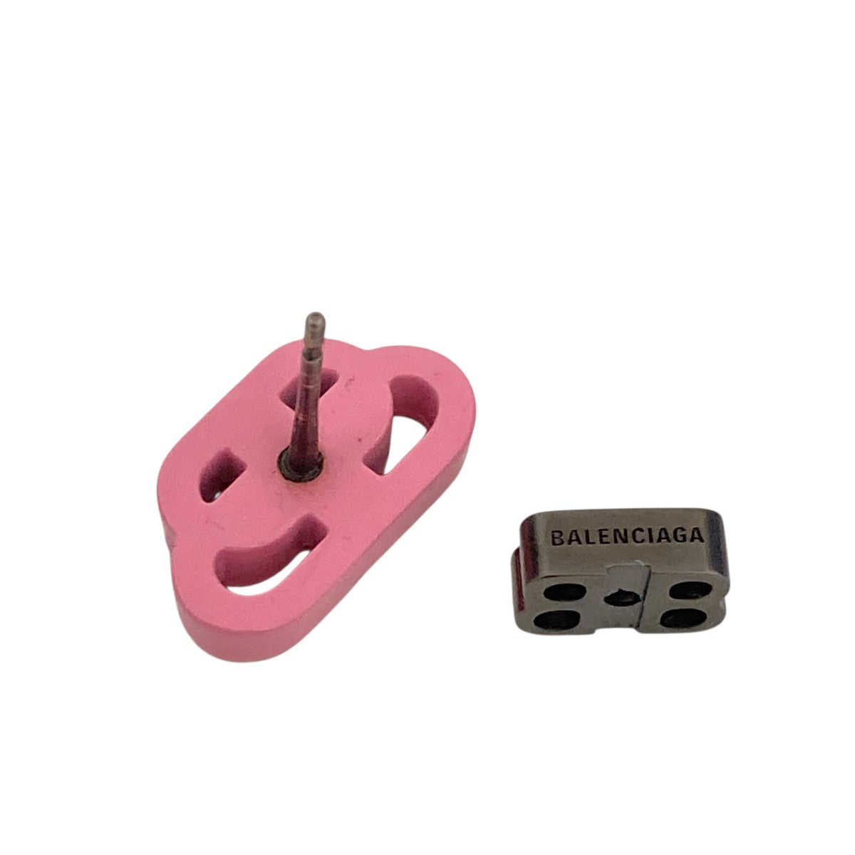 BALENCIAGA(バレンシアガ) x-small interlocking bb logo stud