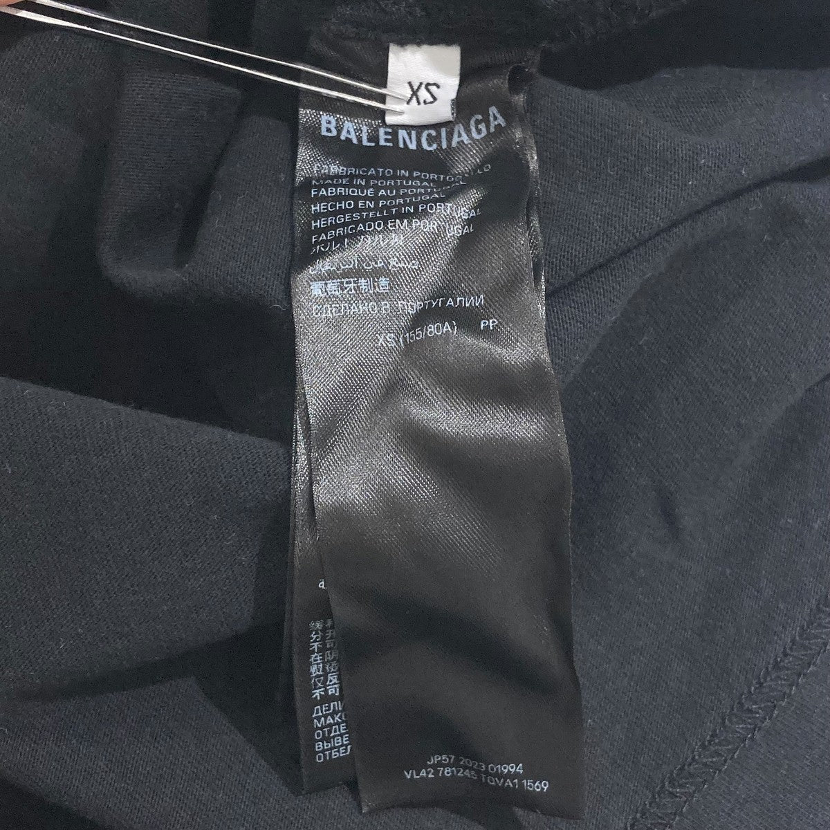 BALENCIAGA 24SSARCHIVE SERIES CONNECTEDモックネックカットソー781245 古着・中古-6枚目のアイテム画像