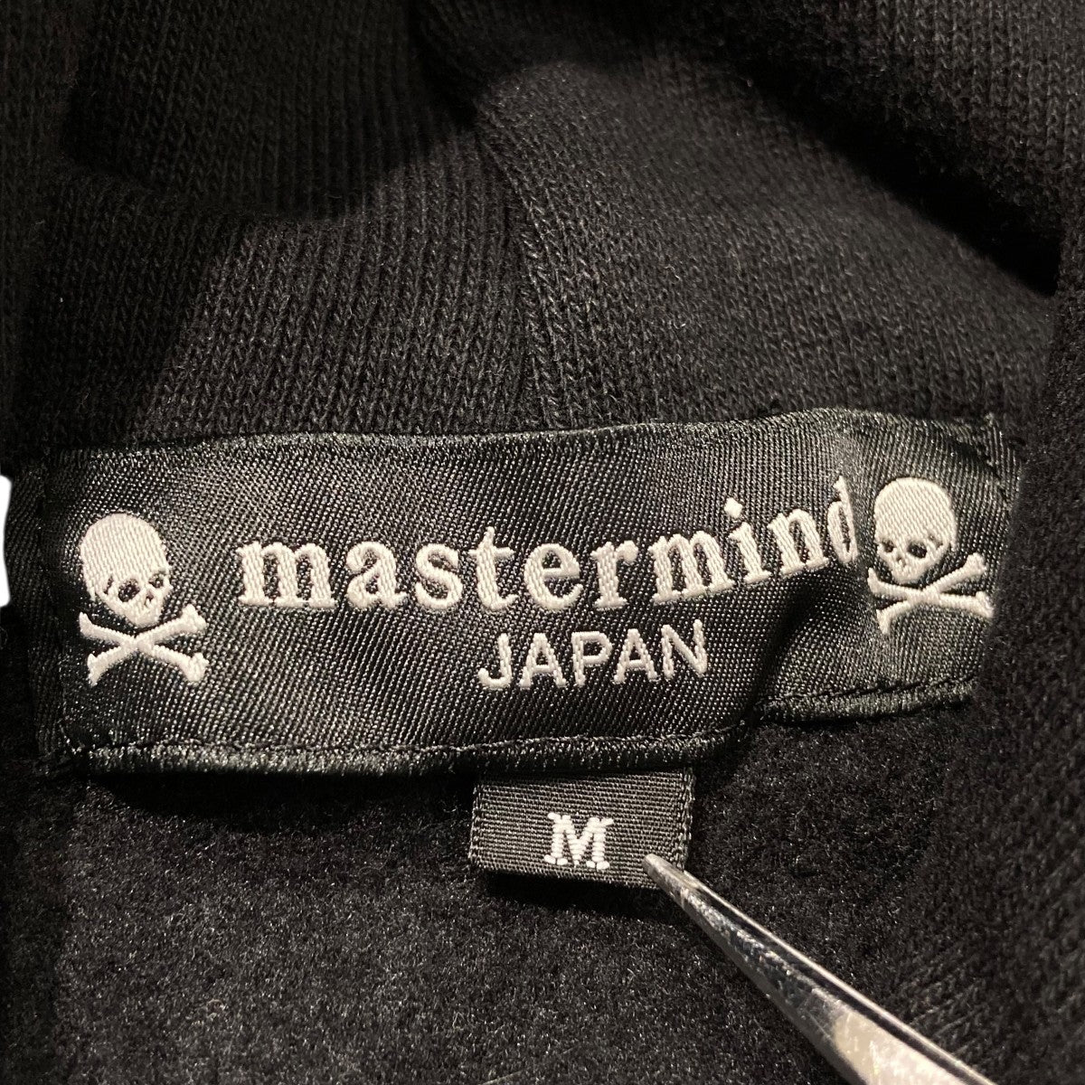 mastermind JAPAN×SCHOTT Hoodie バックスカルプリントプルオーバーパーカー3123169 古着・中古-5枚目のアイテム画像