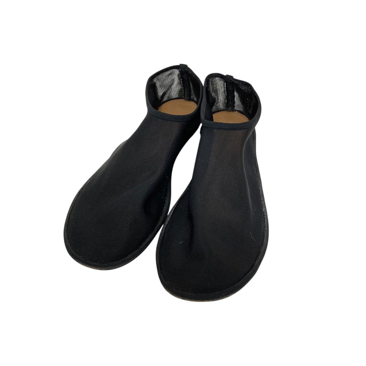 THE ROW(ザロウ) 23SSSockナイロンフラットシューズ ブラック サイズ