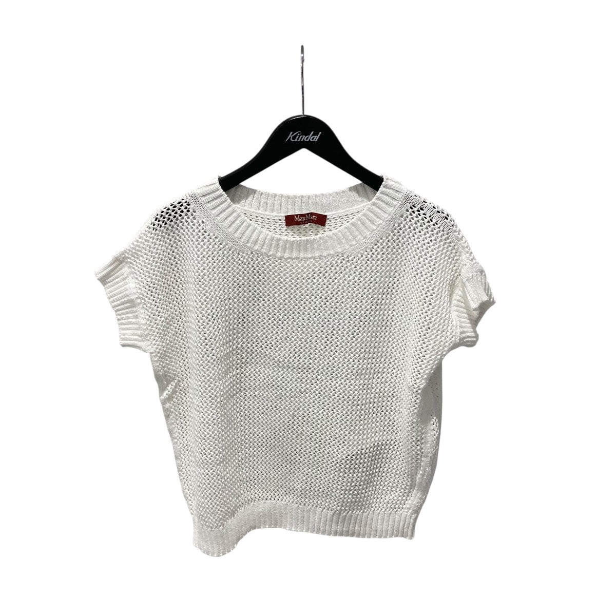 MAX MARA STUDIO 半袖メッシュニット63610511 古着・中古-1枚目のアイテム画像