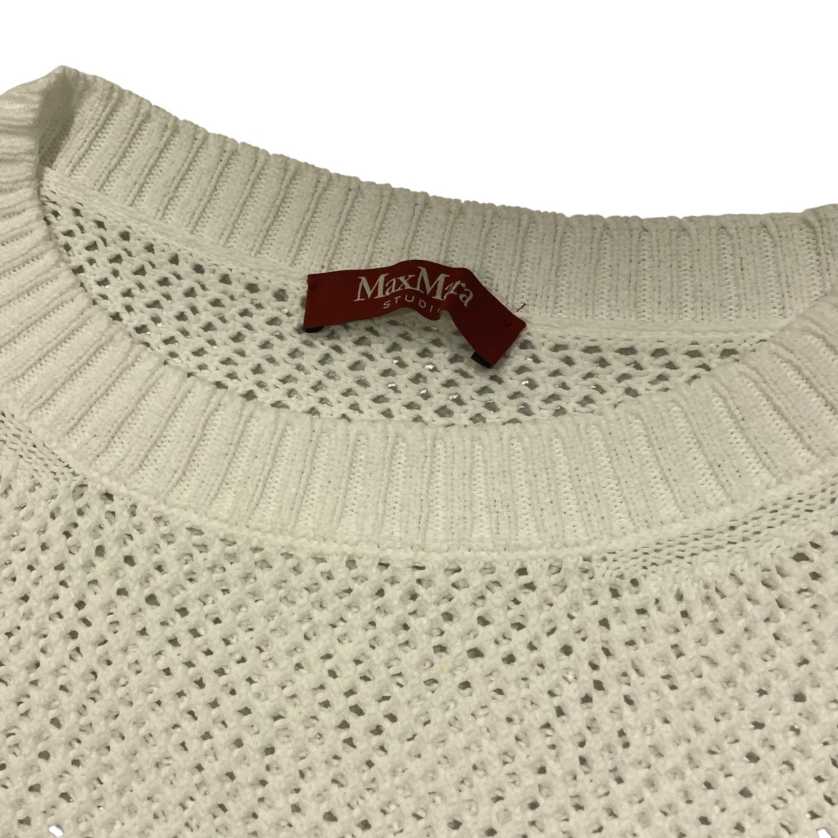 MAX MARA STUDIO 半袖メッシュニット63610511 古着・中古-7枚目のアイテム画像