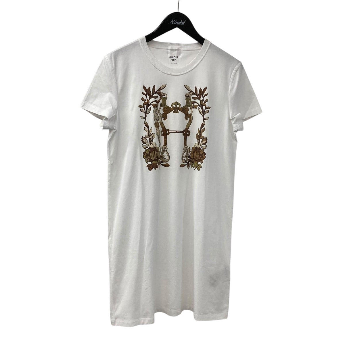HERMES Della Cavalleria Tシャツ ワンピースTシャツ4E4530DA