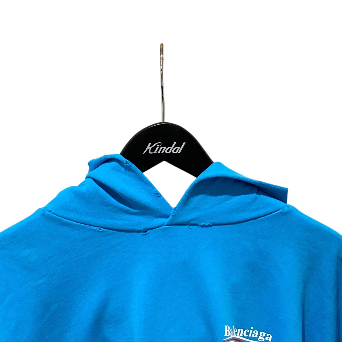 BALENCIAGA キャンペーンロゴ パーカー 中古・古着通販】BALENCIAGA (バレンシアガ) BALENCIAGA POLITICAL