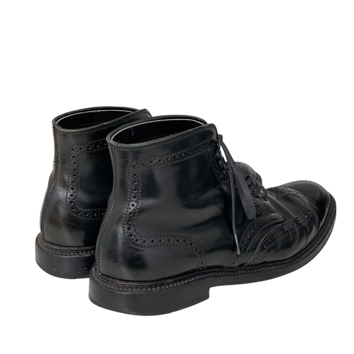 ALDEN(オールデン) CORDOVAN WING TIP BOOTS BLKレースアップブーツ