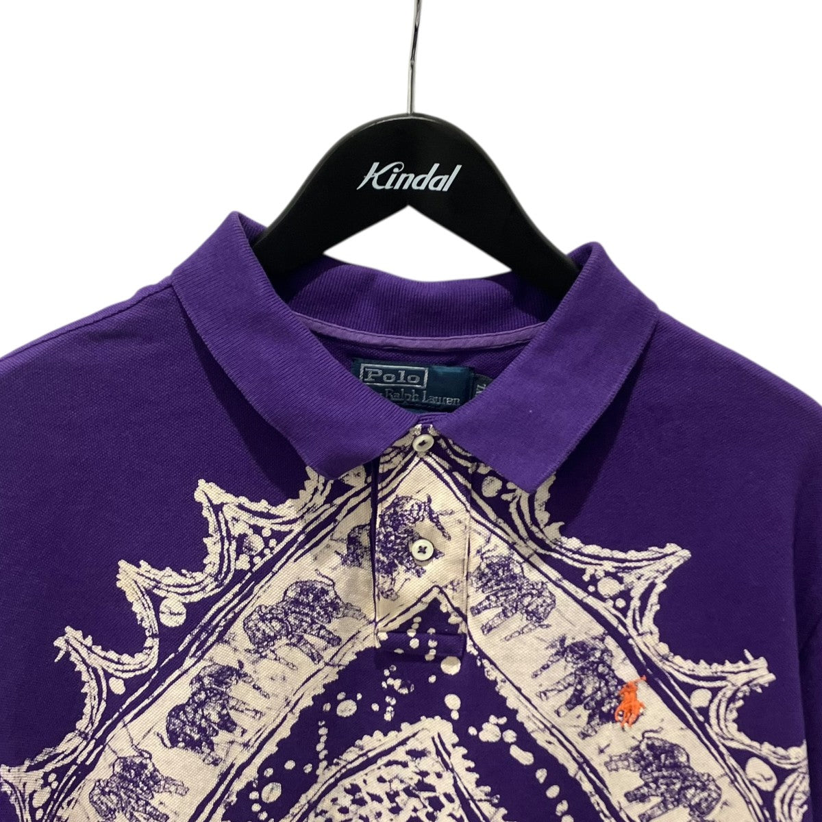 POLO RALPH LAUREN バンダナ柄ポロシャツMNBLKNIA1I00186 古着・中古-3枚目のアイテム画像