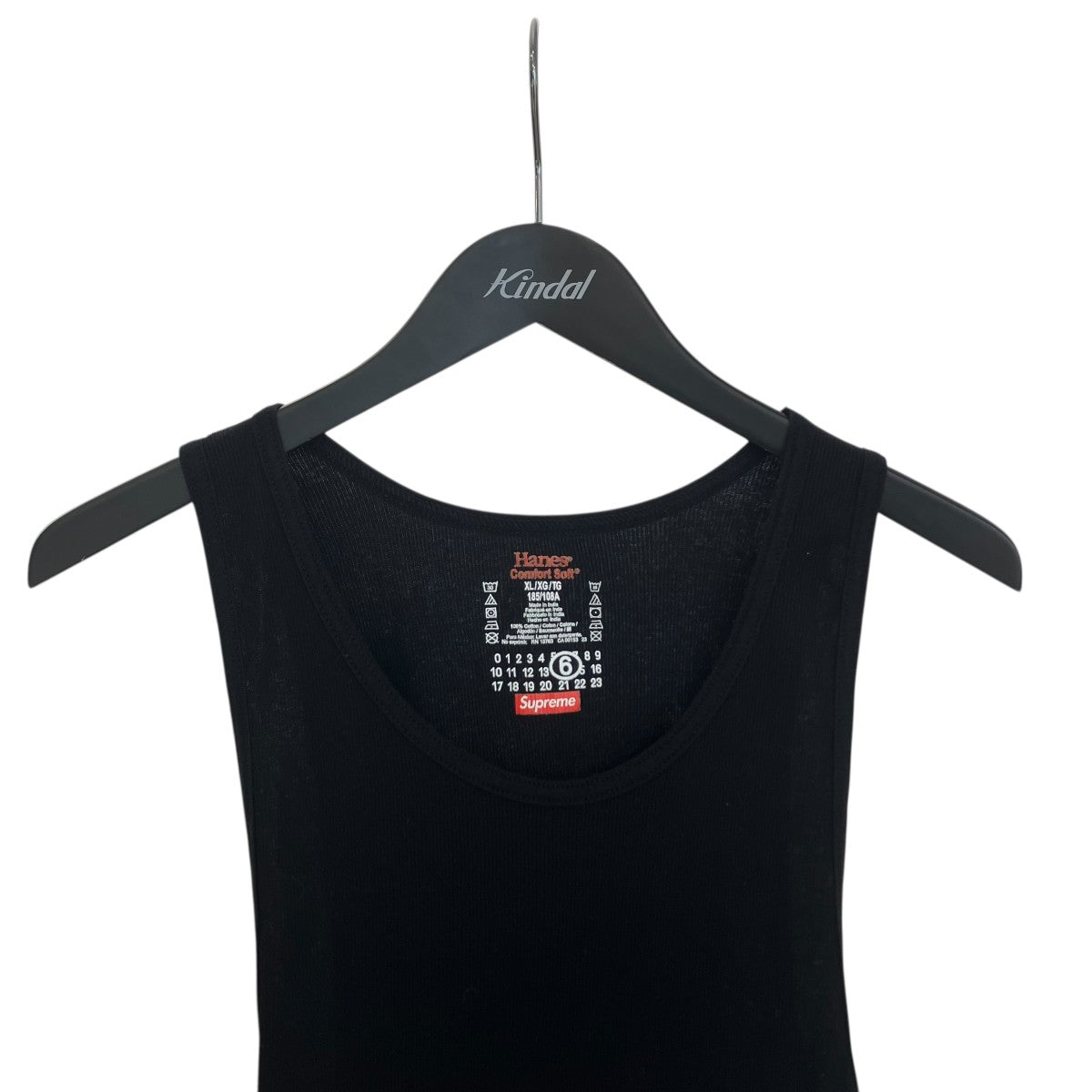 Supreme×MM6 Maison Margiela×Hanes 24SSTagless Tank Top ブラック