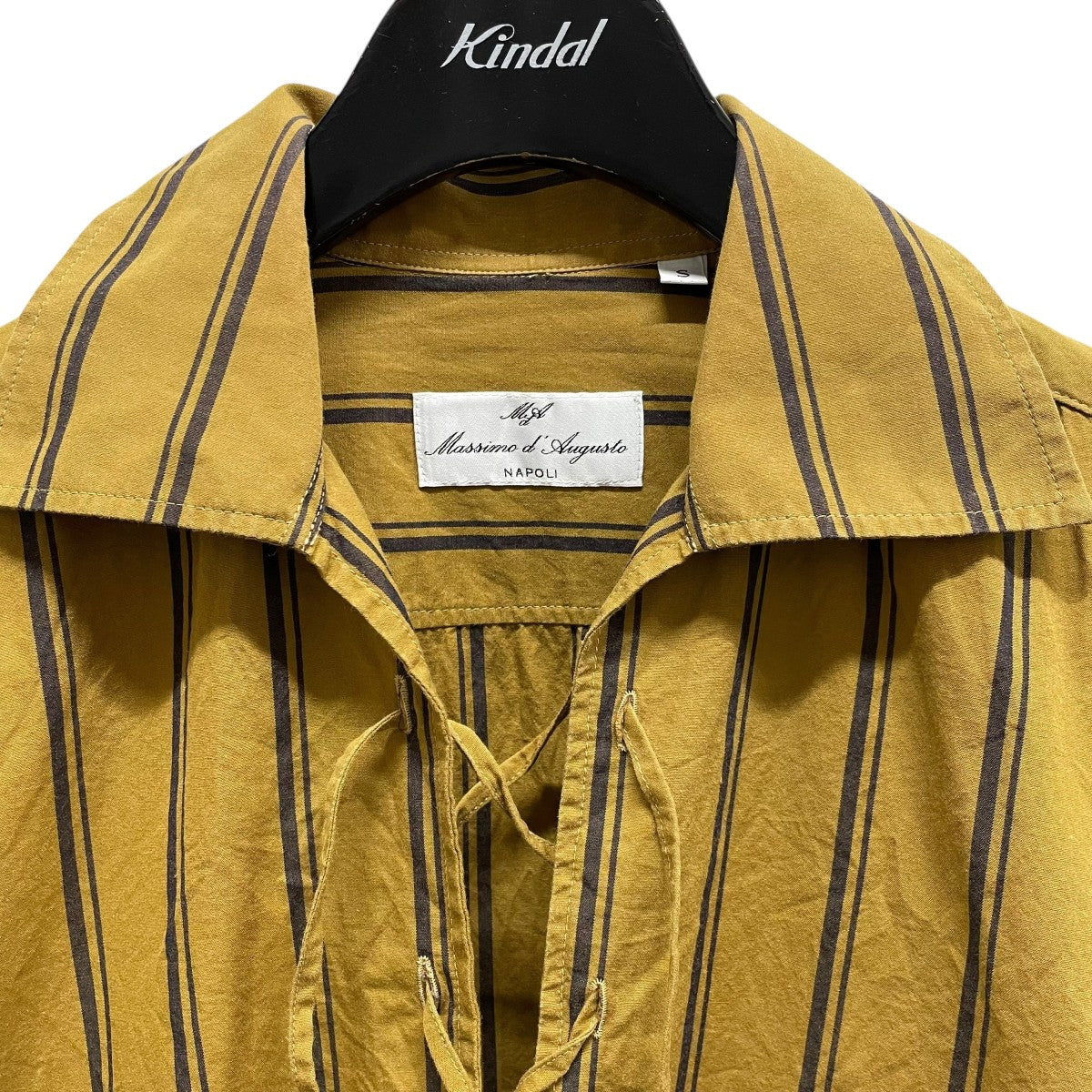 レースアップシャツ975691