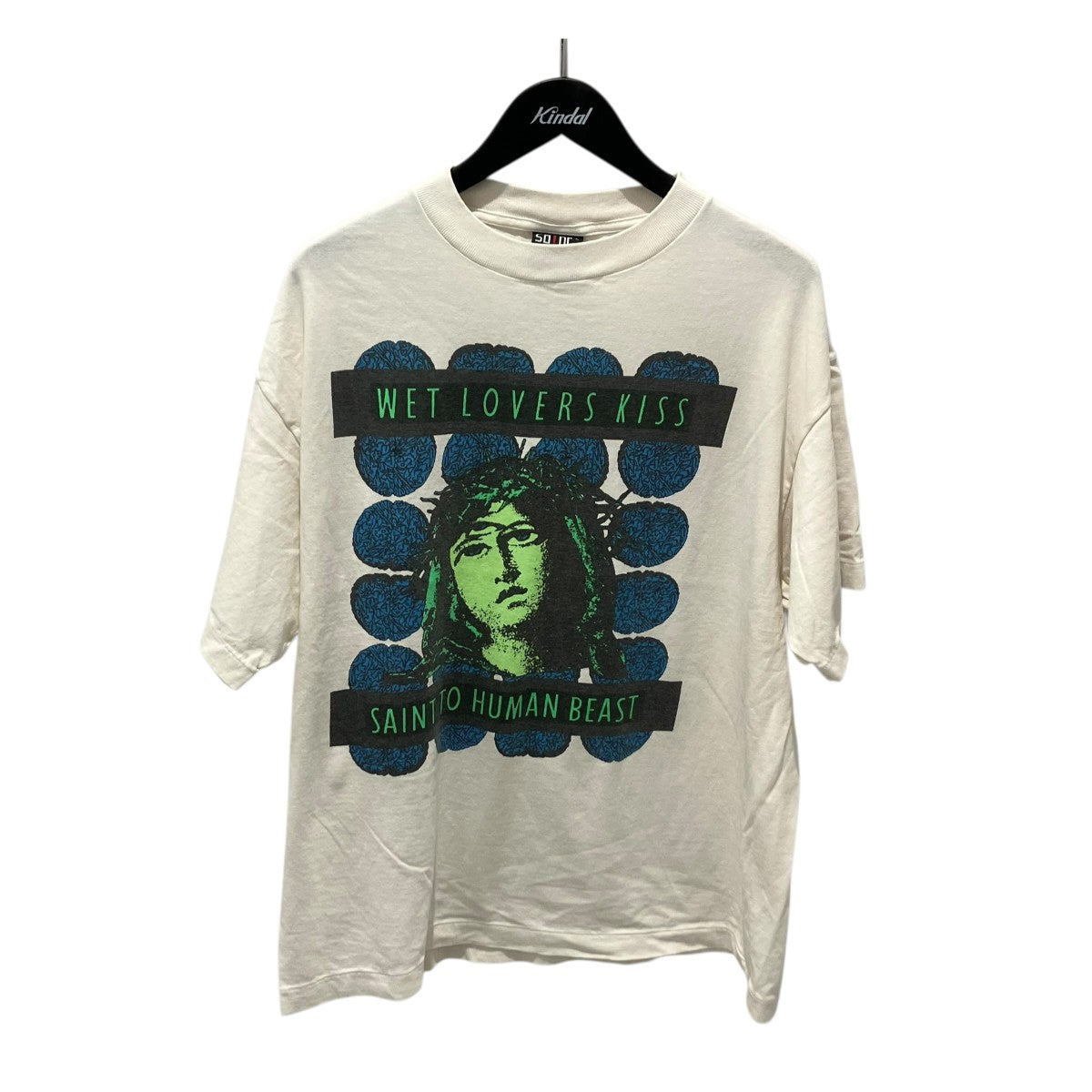 SAINT MICHAEL 24AWSS TEE KISSTシャツSM-YS1-0000-009 古着・中古-1枚目のアイテム画像