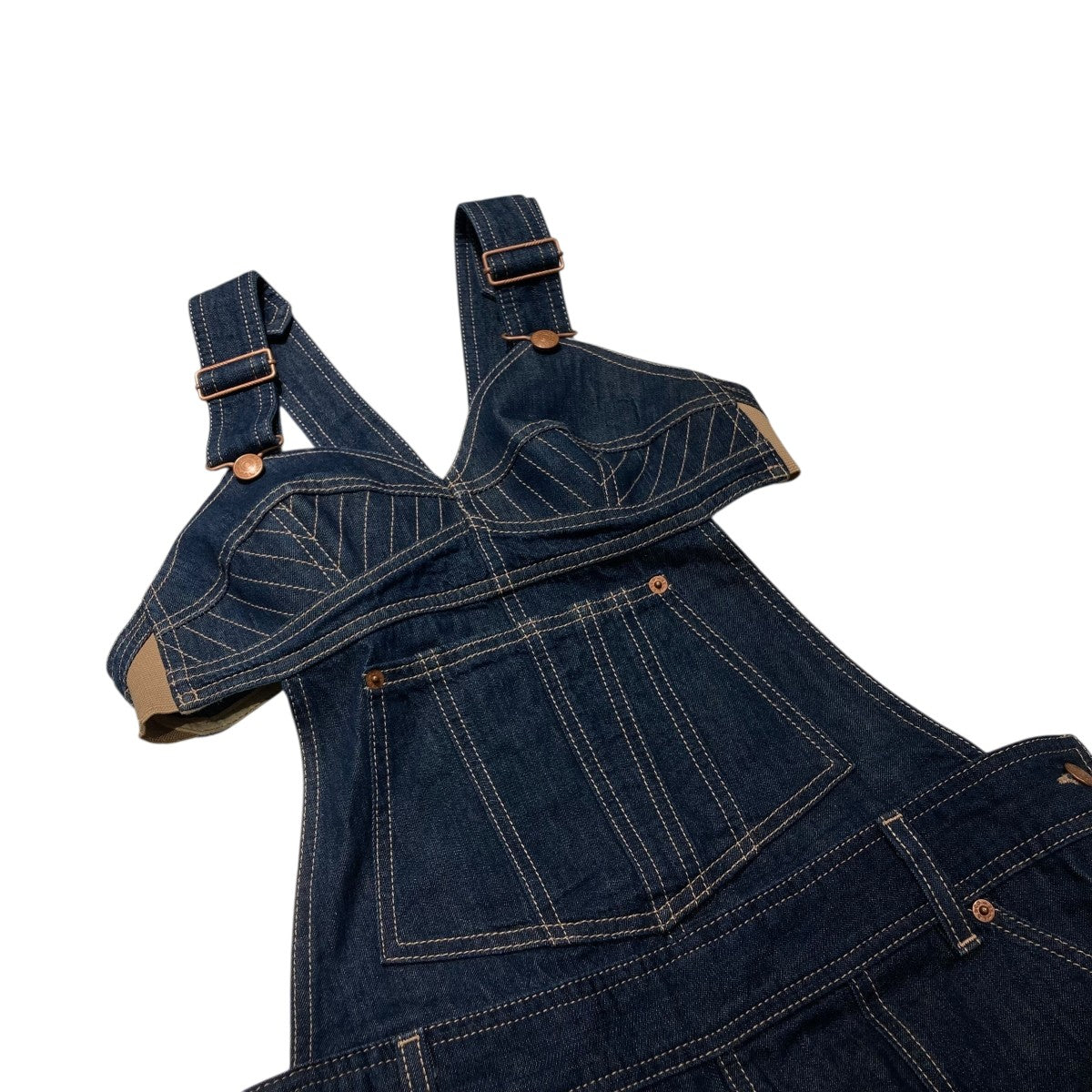 Jean Paul GAULTIER×LEVI'S デニムオールインワン インディゴ サイズ S