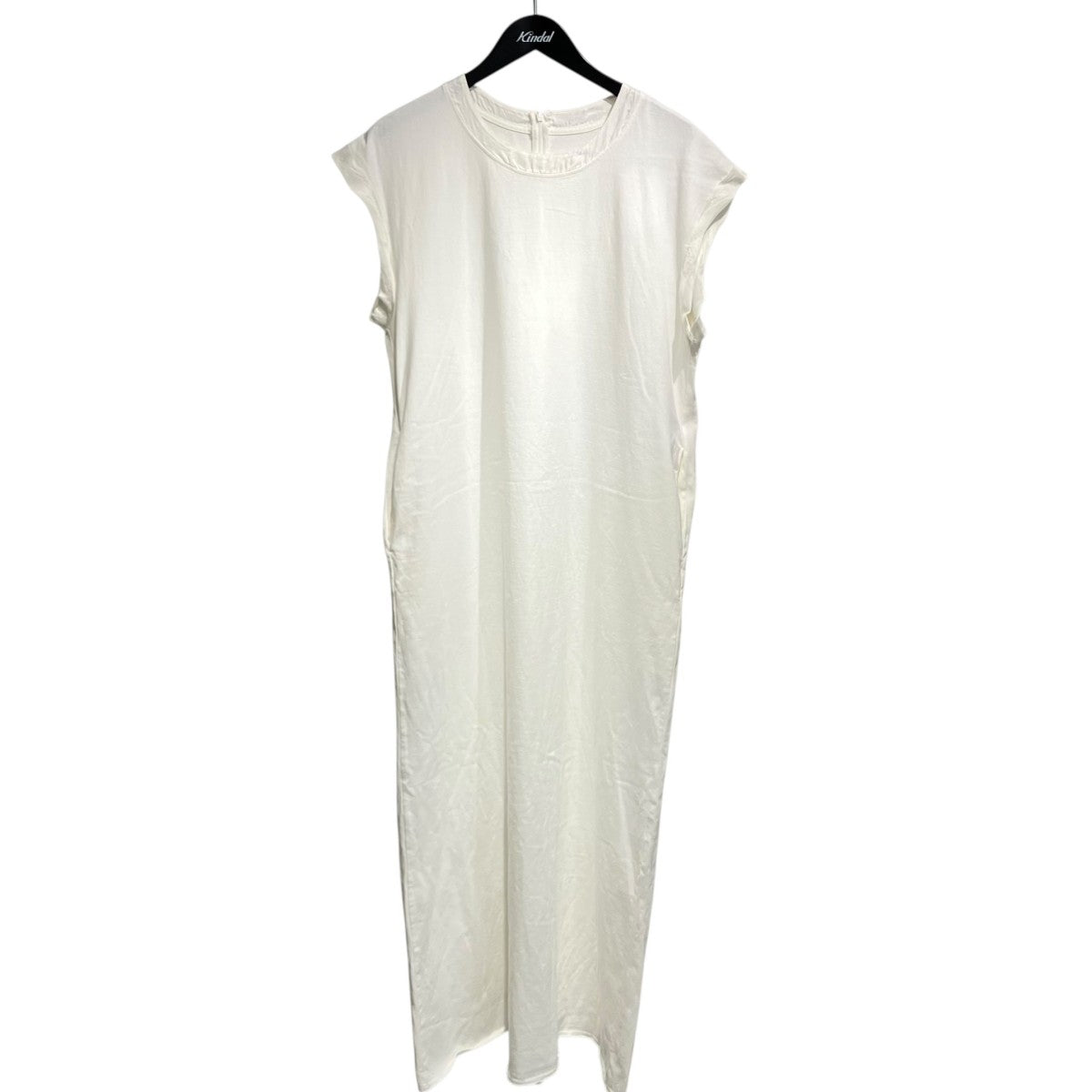 SATIN PIPING CUT DRESマキシ丈ワンピース25040042877030