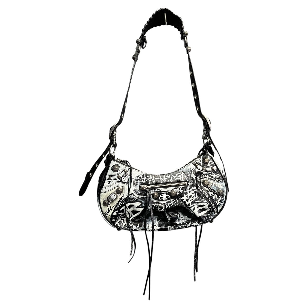 BALENCIAGA 923-8 サウスピークショルダーバック671307 古着・中古-1枚目のアイテム画像