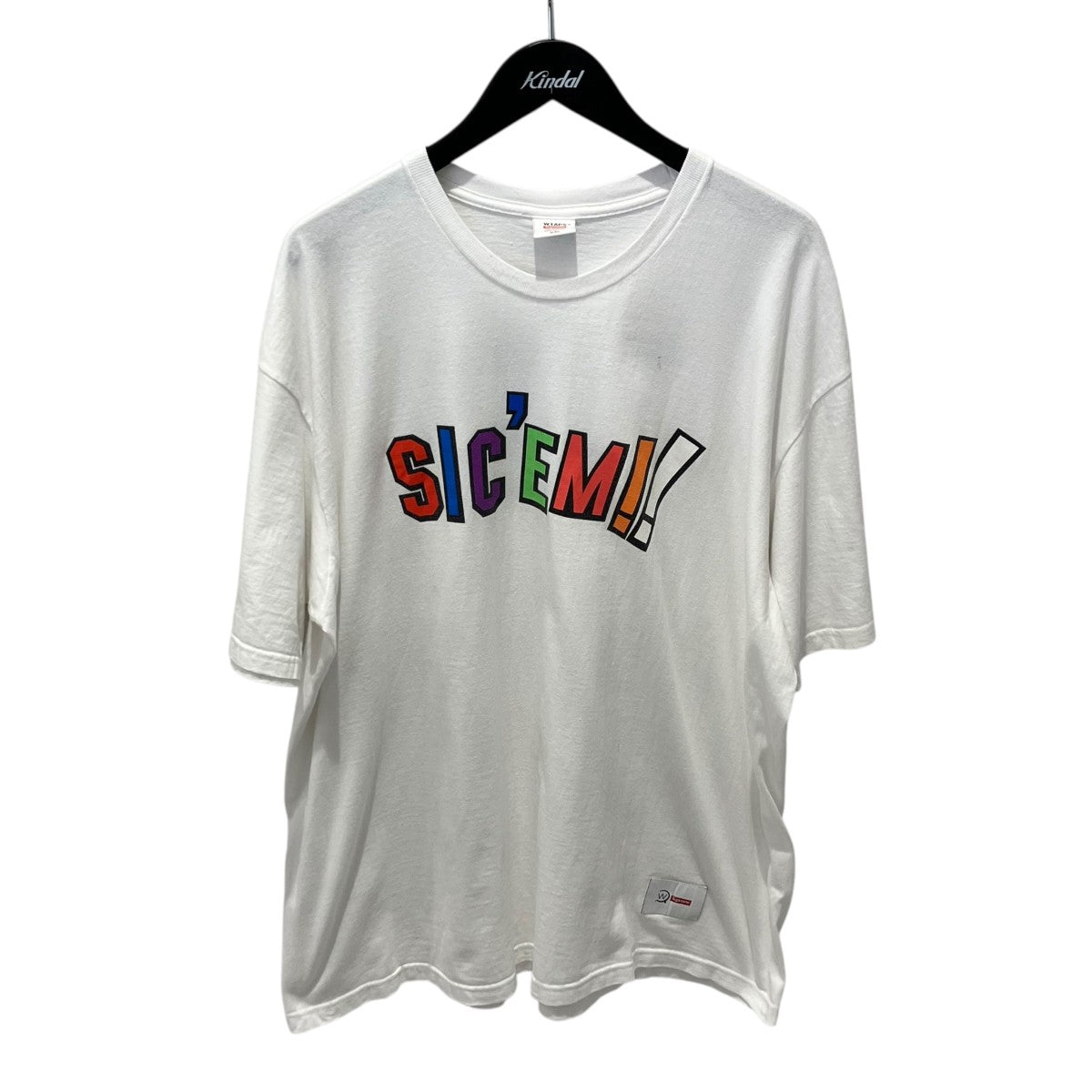 Supreme×WTAPS 21AWSICEM! TEETシャツ 古着・中古-1枚目のアイテム画像