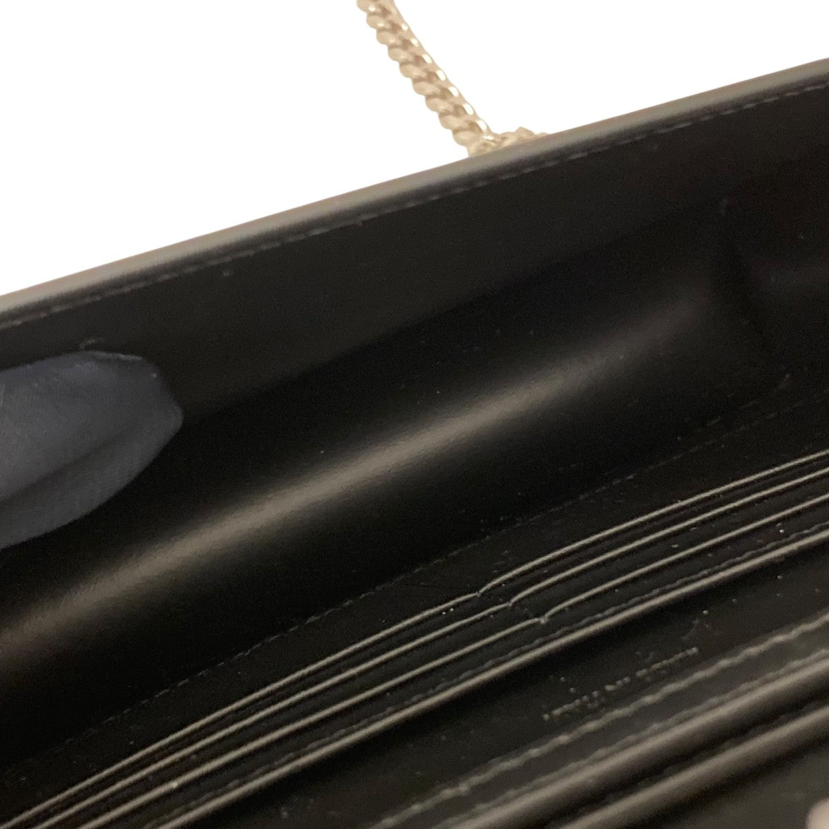 CELINE(セリーヌ) チェーンウォレットマーゴ シルバー金具チェーン