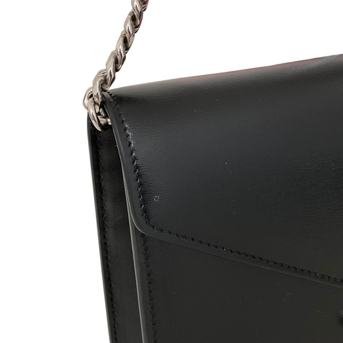 CELINE(セリーヌ) チェーンウォレットマーゴ シルバー金具チェーン