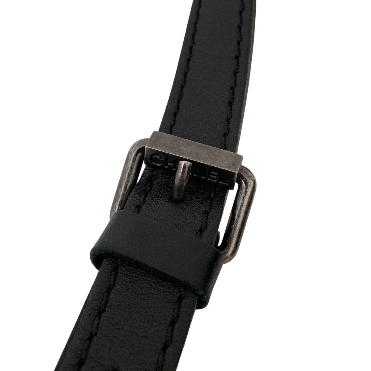 CHANEL(シャネル) 2．55 ツイードショルダーバッグ 131***** ブラック