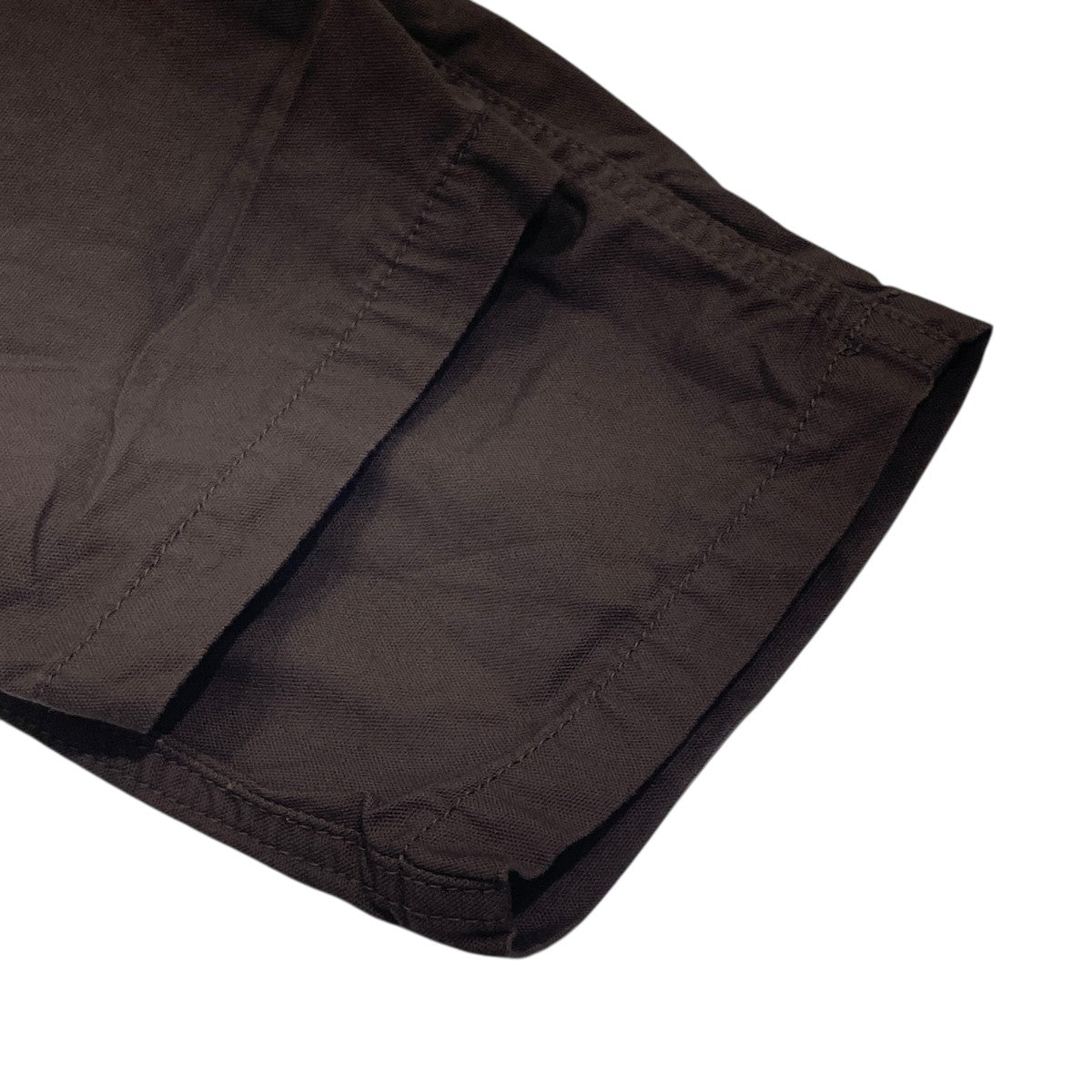 BLACK Scandal Yohji Yamamoto 25SSOXFORD NO-TUCK WAIST STRING WORK PANTSワークパンツHP-P97-041 古着・中古-4枚目のアイテム画像