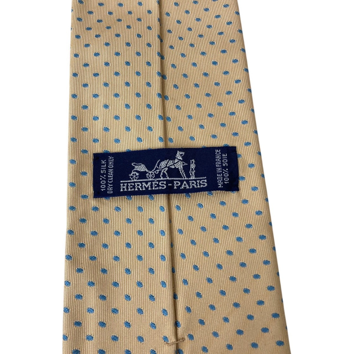 HERMES ドットネクタイ 古着・中古-5枚目のアイテム画像