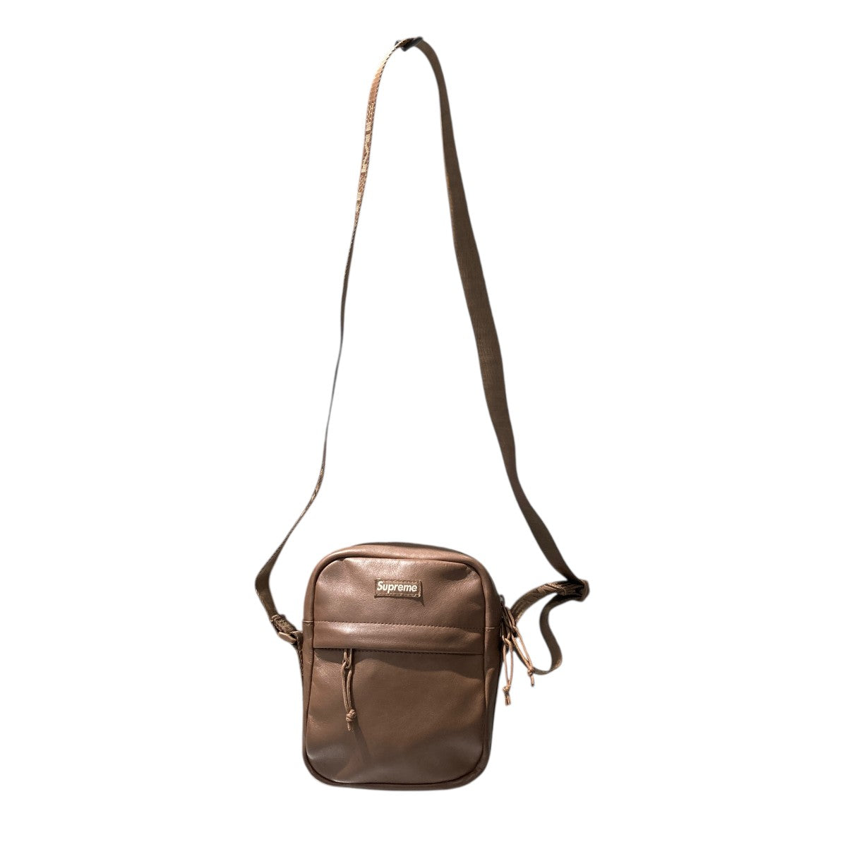 Supreme 24AWLeather Shoulder Bagショルダーバッグ 古着・中古-1枚目のアイテム画像