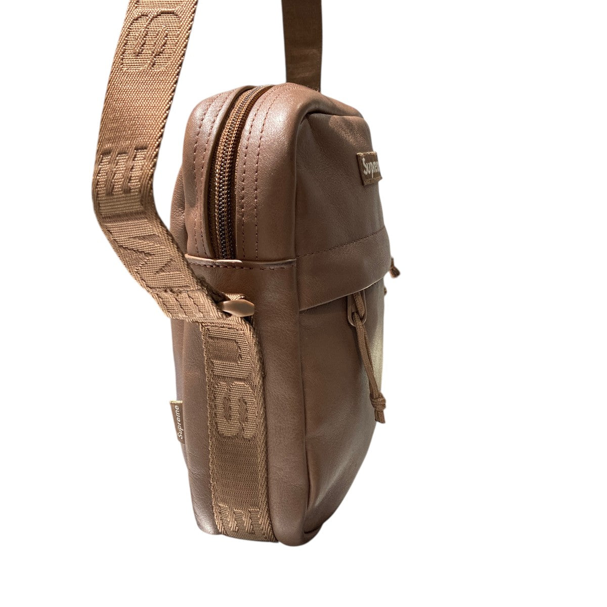 Supreme(シュプリーム) 24AWLeather Shoulder Bagショルダーバッグ