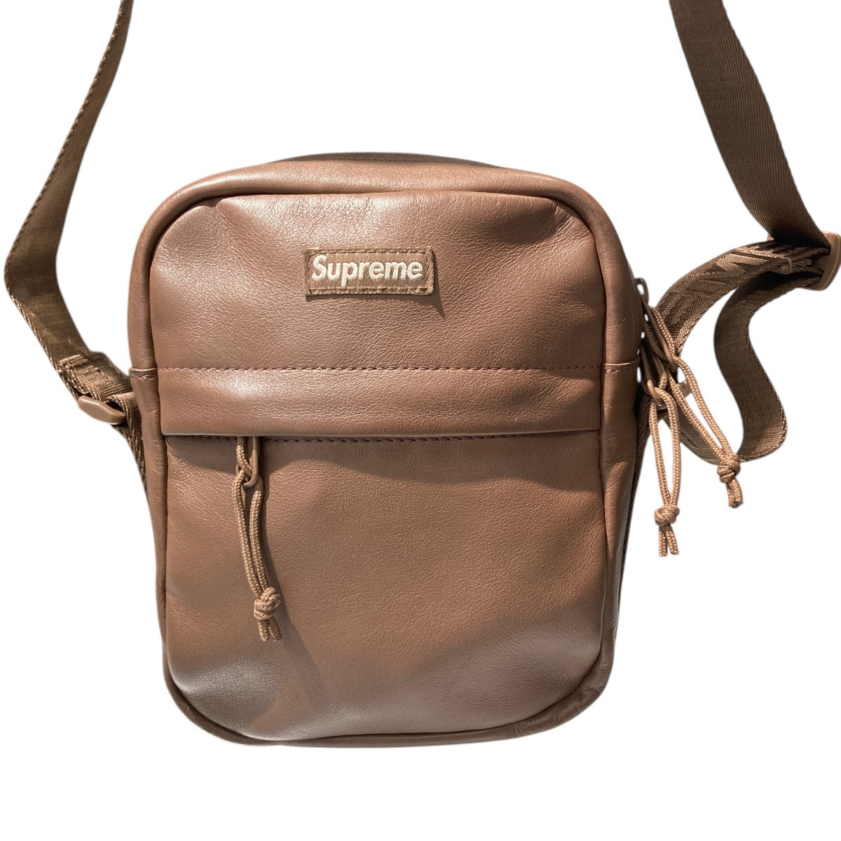 Supreme(シュプリーム) 24AWLeather Shoulder Bagショルダーバッグ