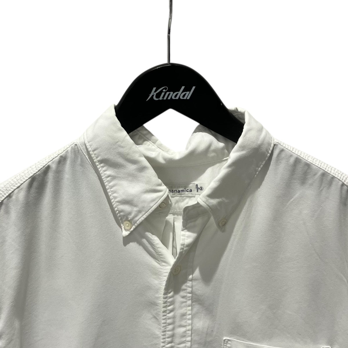nanamica SUGS404 Button Down Wind S S Shirt半袖シャツ 古着・中古-3枚目のアイテム画像