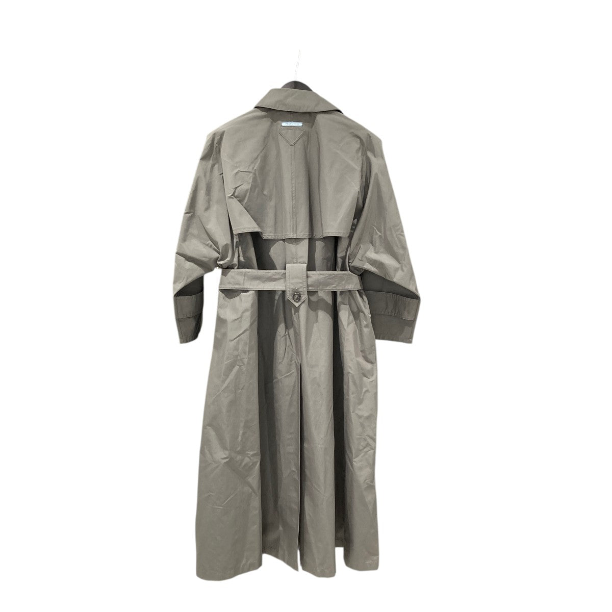 PRADA(プラダ) ベルト付きステンカラーコート291173 291173 グレー