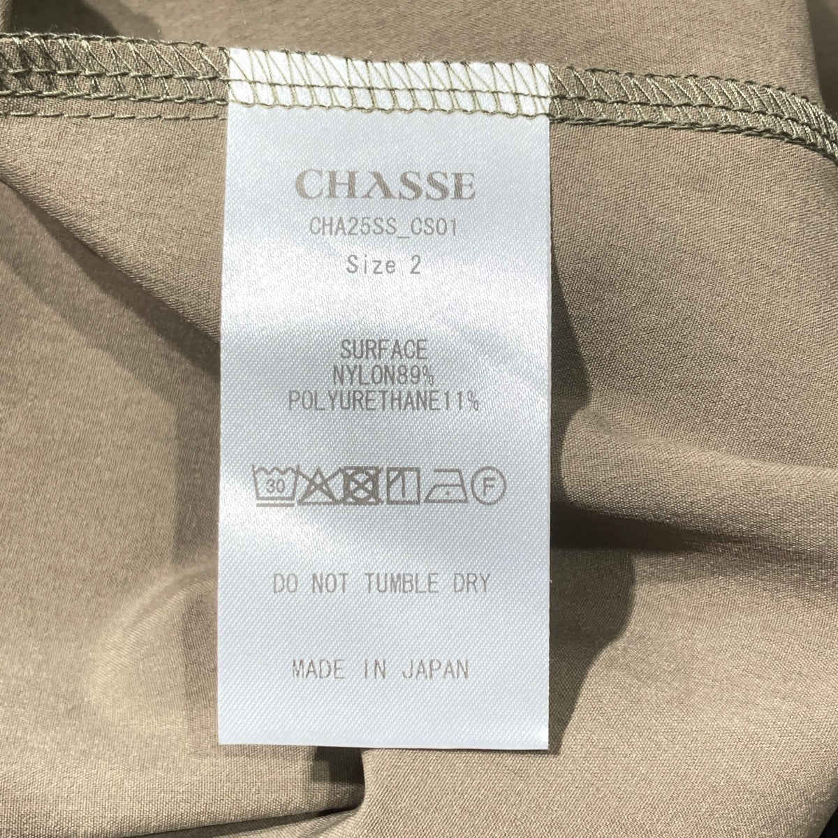 CHASSE 25SSCode Long Sleeve長袖カットソーCHA25SS-CS01 古着・中古-5枚目のアイテム画像