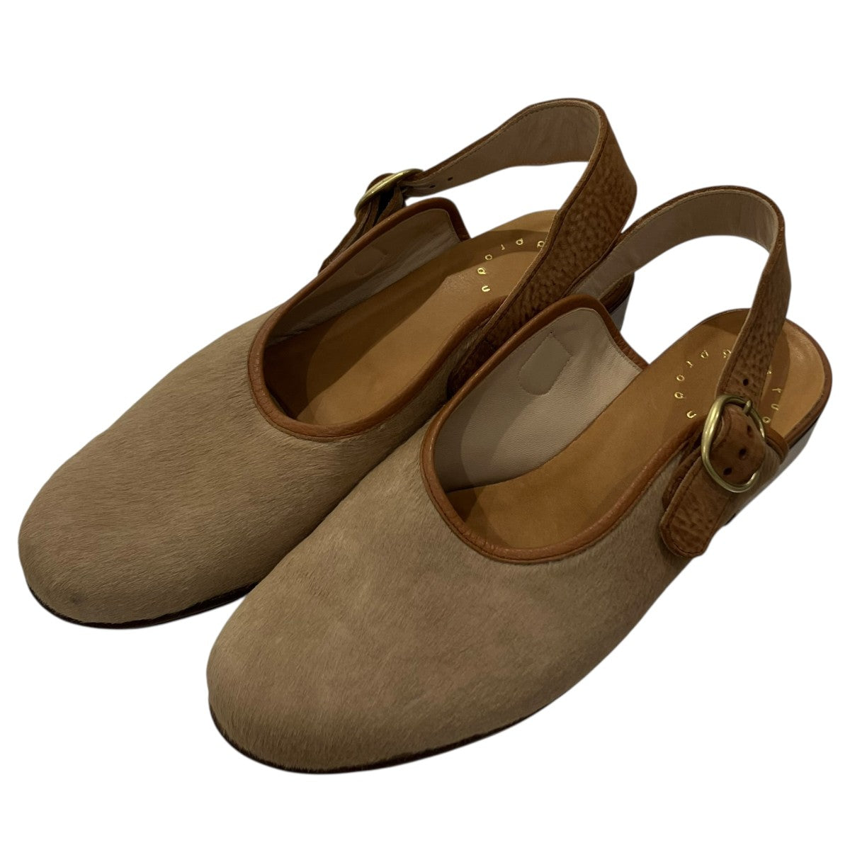 POST PRODUCTION HAIR CALF FACE SANDALシューズ 古着・中古-1枚目のアイテム画像