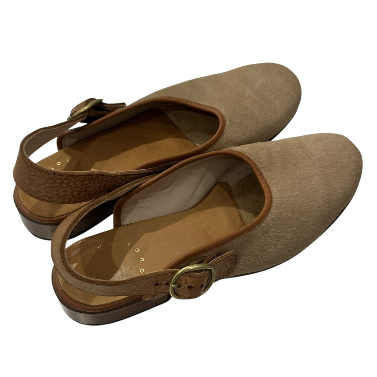 POST PRODUCTION HAIR CALF FACE SANDALシューズ 古着・中古-2枚目のアイテム画像