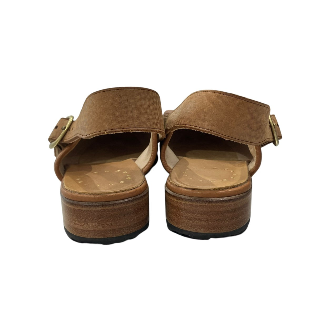 POST PRODUCTION HAIR CALF FACE SANDALシューズ 古着・中古-5枚目のアイテム画像
