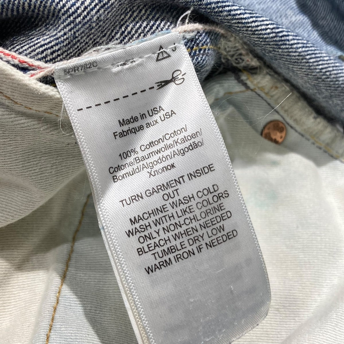 RRL(ダブルアールエル) デニムパンツ20159 20159 インディゴ サイズ