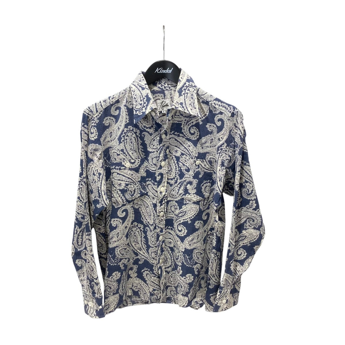 Needles ペイズリー長袖シャツ 古着・中古-1枚目のアイテム画像
