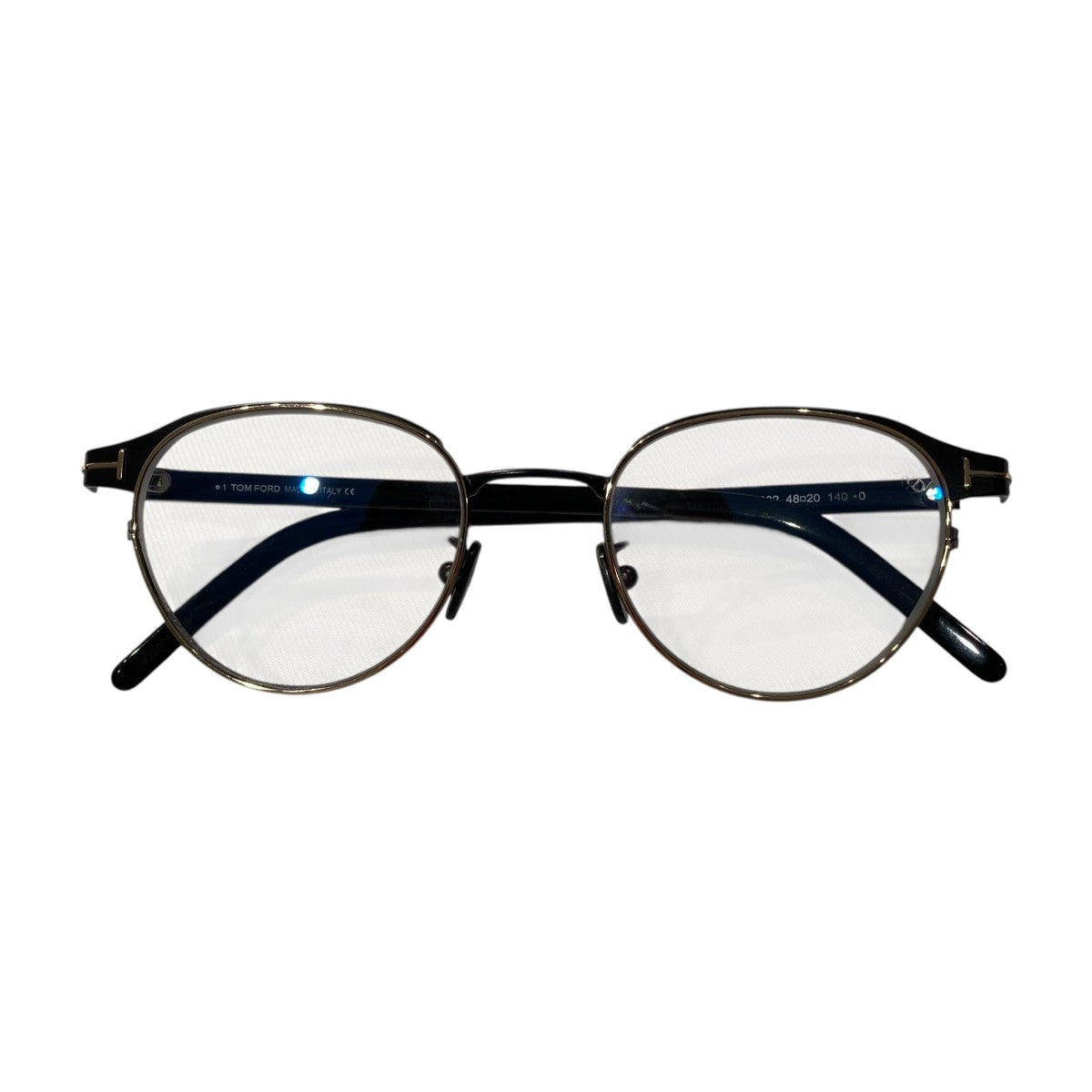 TOM FORD ボストンシェイプ眼鏡TF5863-D-B 古着・中古-1枚目のアイテム画像